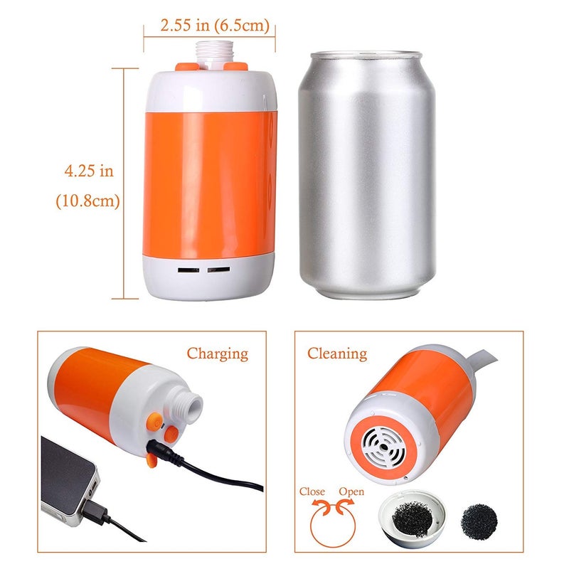 Iron Hammer مطرقة حديدية دش محمول دش مخيم دش قابل للشحن سعة عالية 4800mAh دش تخييم دش حيوانات أليفة نموذج: ES01 - Image 3